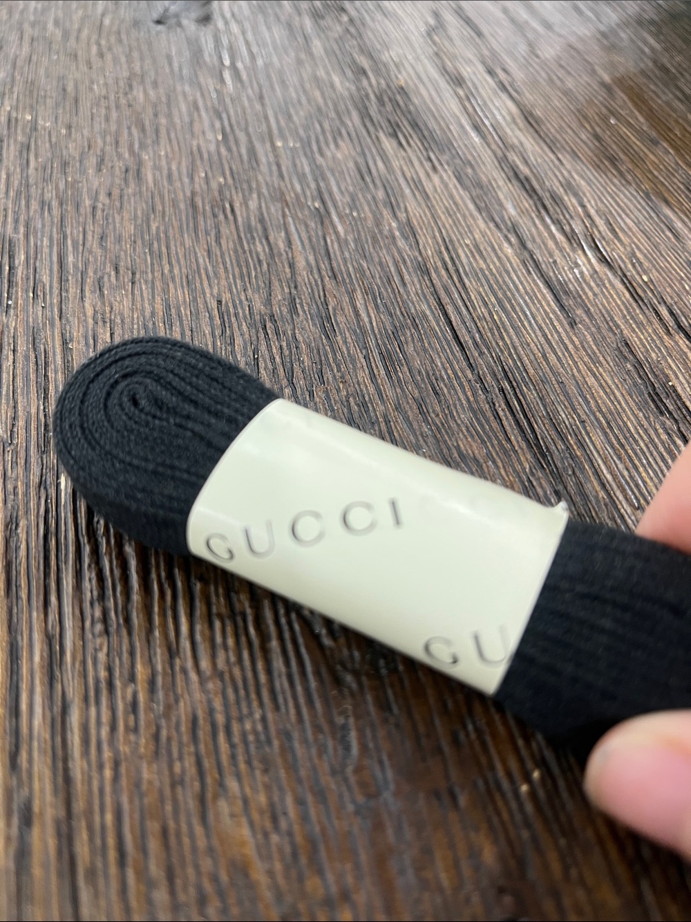Gucci flat shoe laces